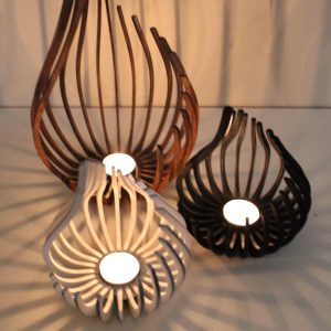 Rustic Wooden Candle Holder, Handmade Tealight Holder, Natural Wood Decor, Unique Gift for Home